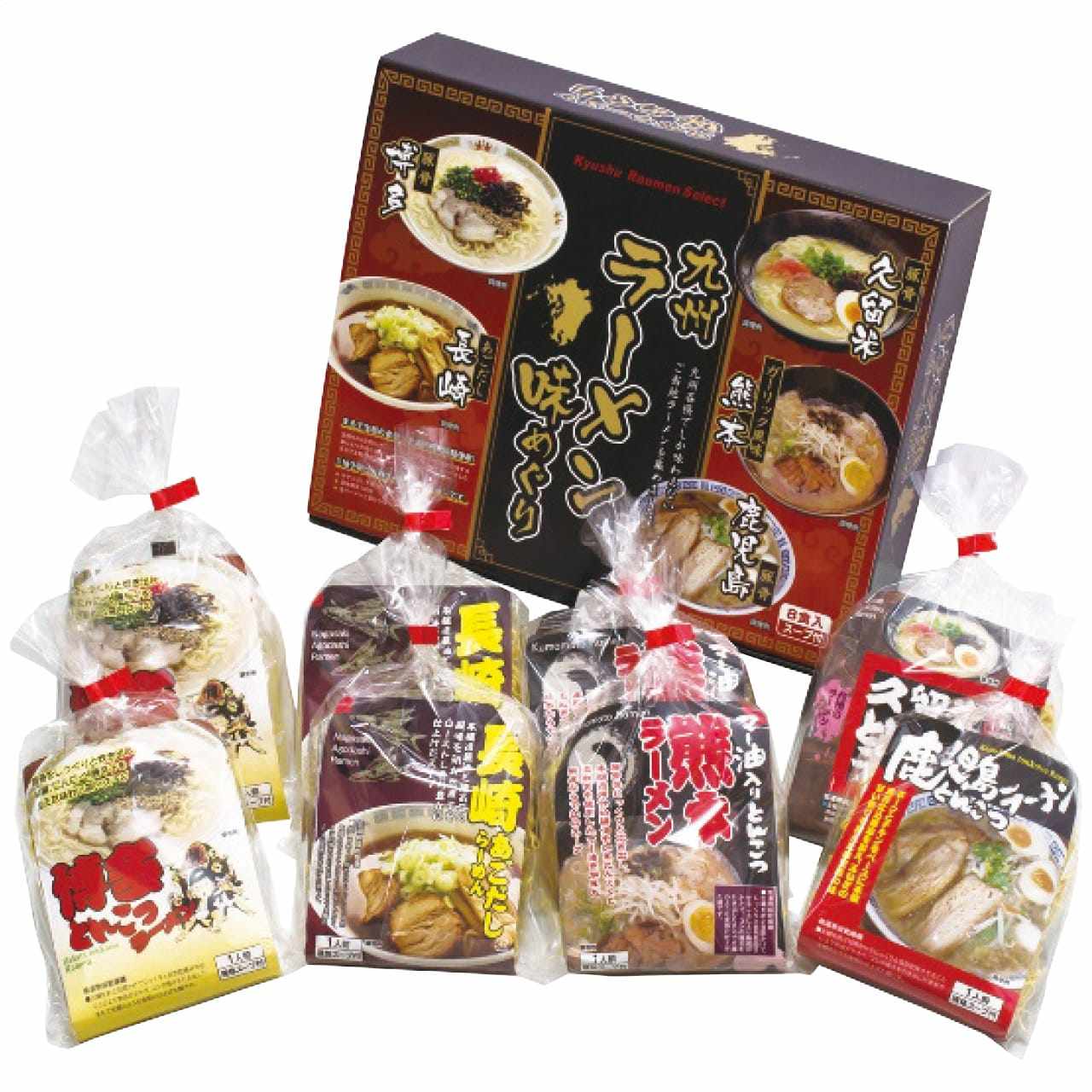 九州ラーメン 味めぐり 8食 KK-20 エン・ダイニングの画像