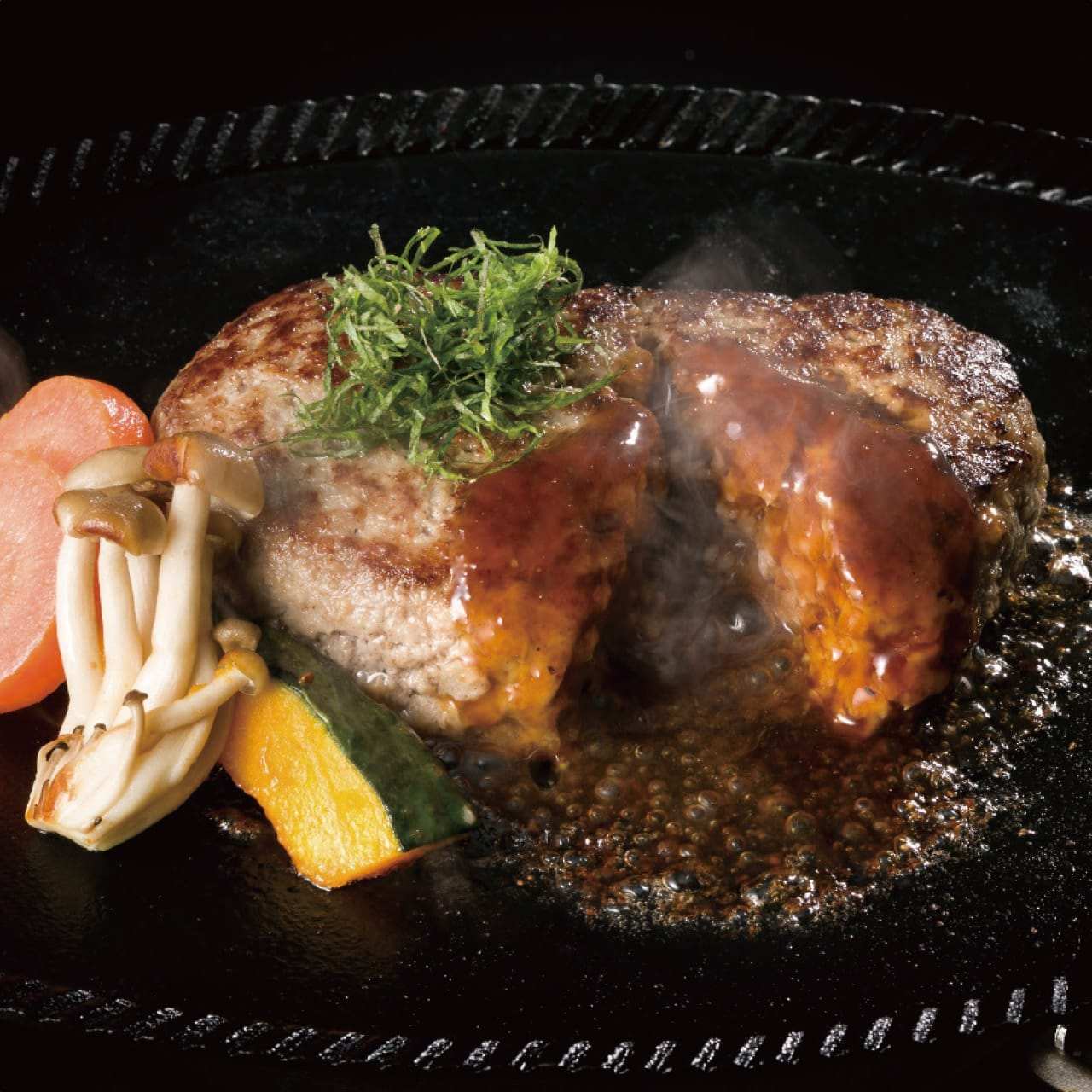 近江牛 すき焼き ＆ 近江牛 と 黒豚 の ハンバーグ セット 千成亭の画像