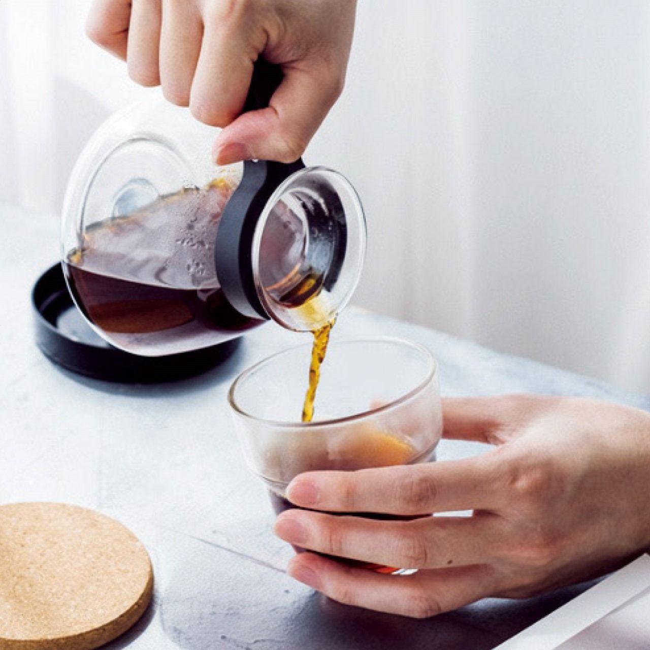 エレクトリック コーヒー サイフォン ハリオの画像