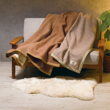 キャメル毛布 毛羽部分 nishikawaの画像