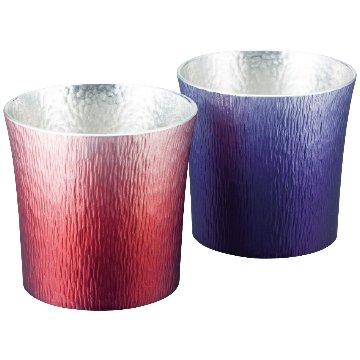 錫製タンブラー 310ml 2客セットの画像