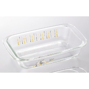 オーブン 耐熱ガラス皿 700ml ムーミンの画像