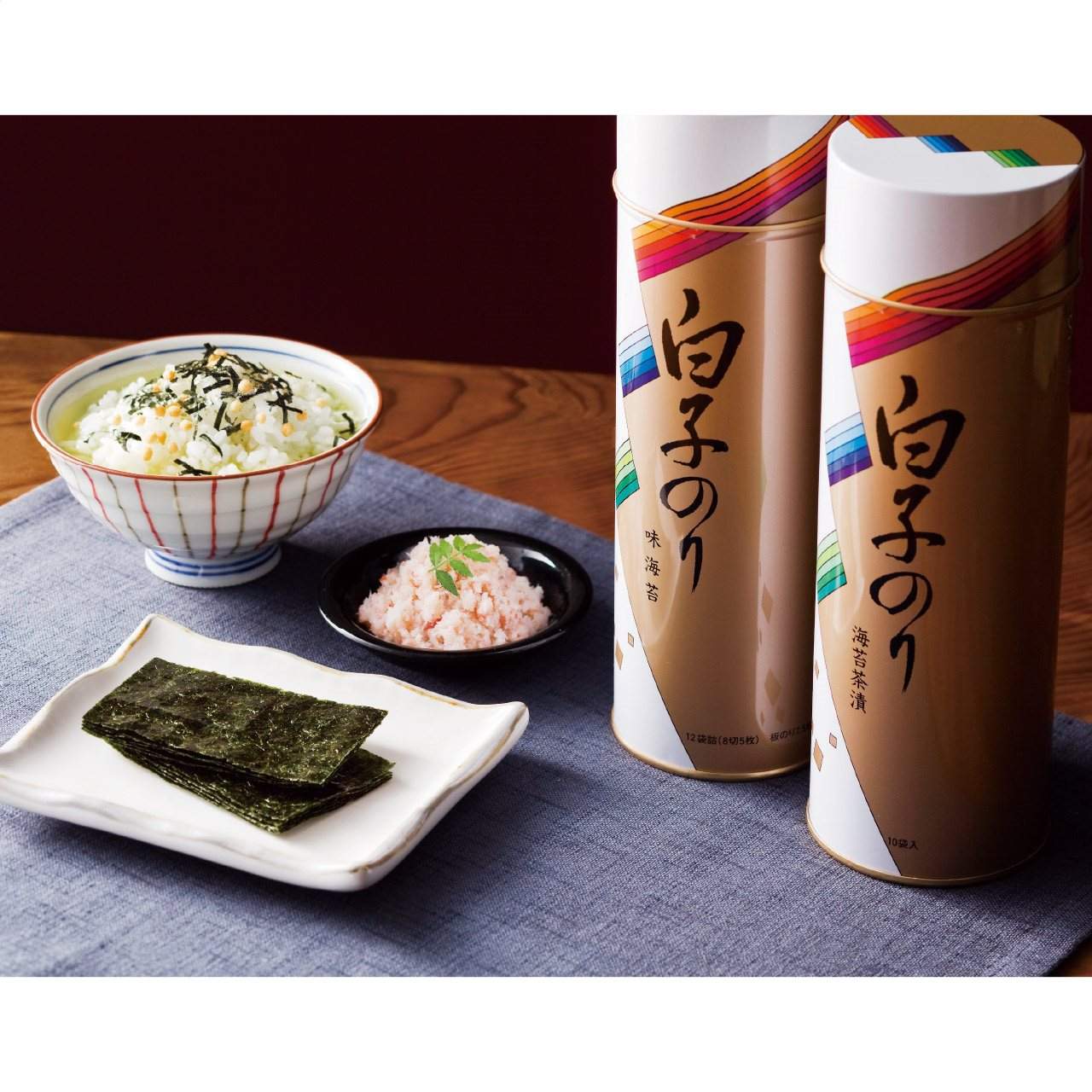 のり・お茶漬け 詰合せ SA-200 白子のりの画像