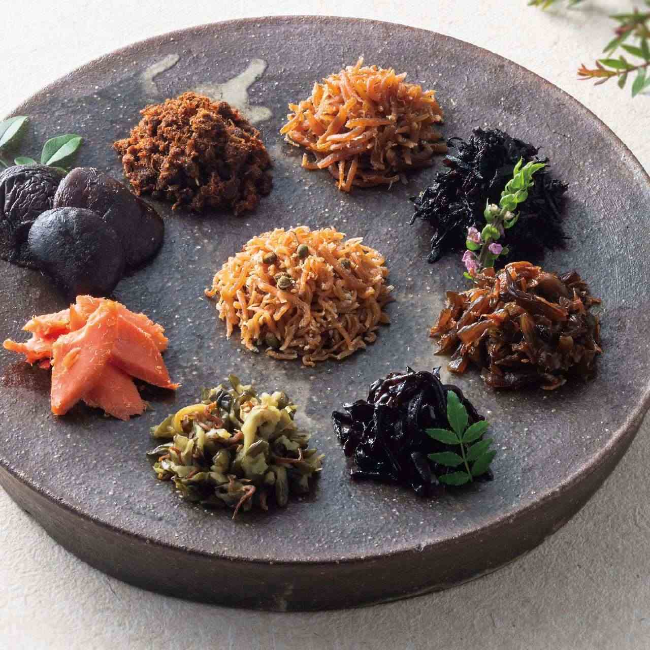 京楽味 佃煮詰合せ わS-50 京･料亭 わらびの里の画像