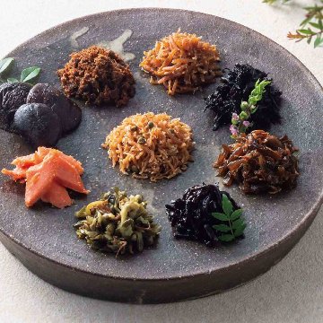 京楽味 佃煮詰合せ わS-50 京･料亭 わらびの里の画像