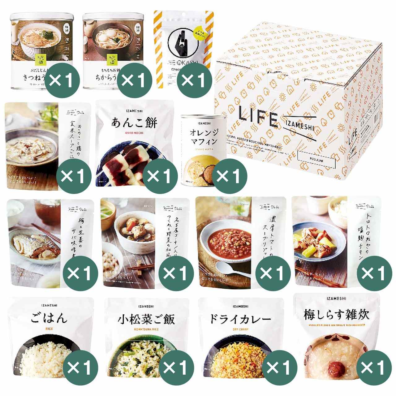 LIFE IZAMESHI REGULAR イザメシの画像