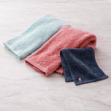 ミニタオル アジュールブルー エアーかおるの画像