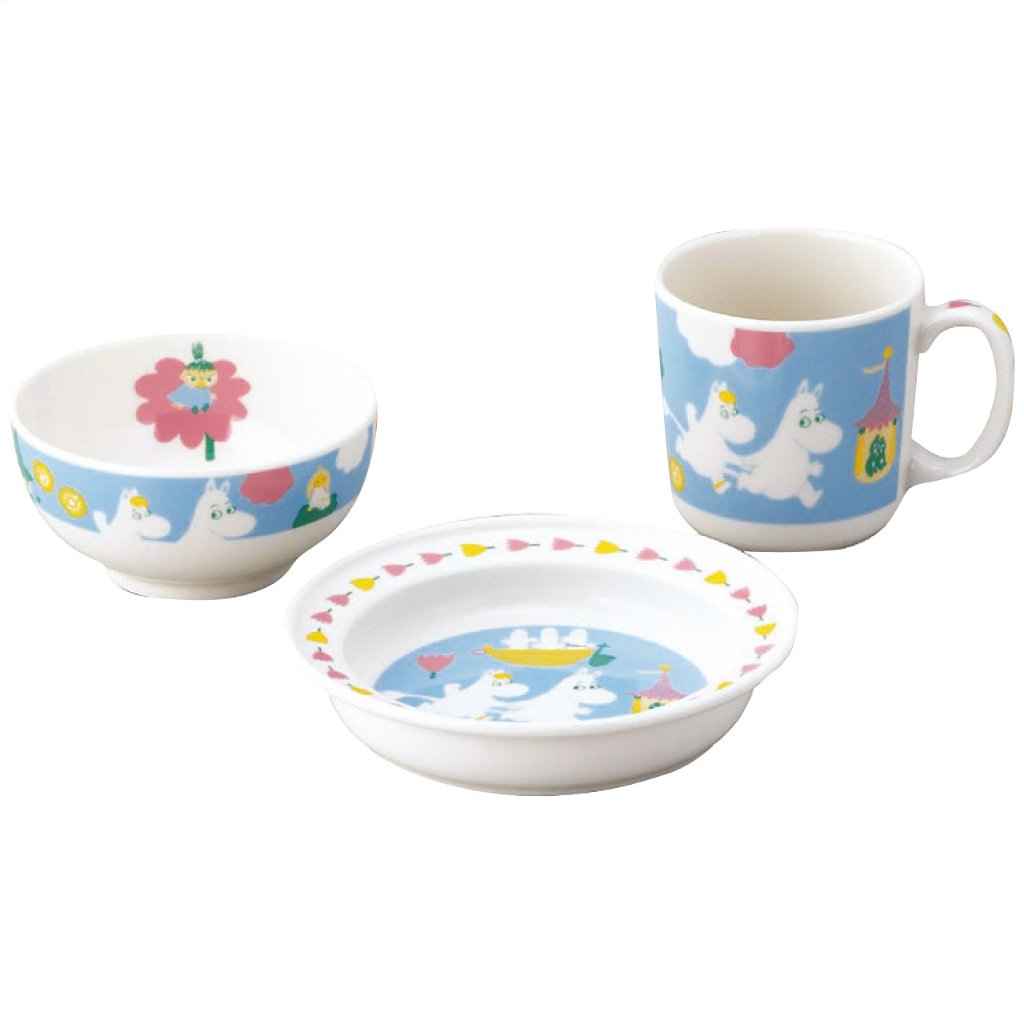 お子様食器 3ピースセット ムーミンの画像