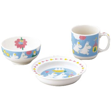 お子様食器 3ピースセット ムーミンの画像