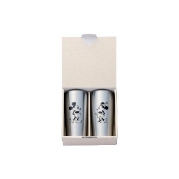 ステンレス真空タンブラー セット440ml ミッキー＆ミニー ディズニーの画像