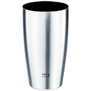 ステンレス ビアタンブラー 400ml 磨き屋シンジケートの画像
