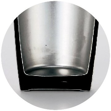 ステンレス 2層タンブラー ペア 350ml コースター付 ツチメの画像