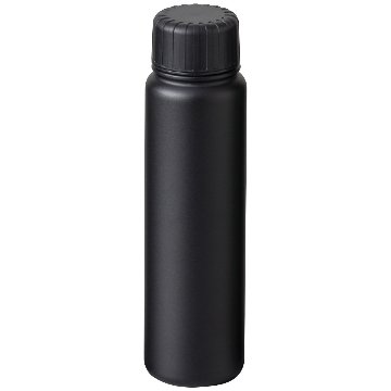 炭酸OK 真空断熱 ステンレスボトル 500ml ブラック 保冷 水筒 ククナの画像