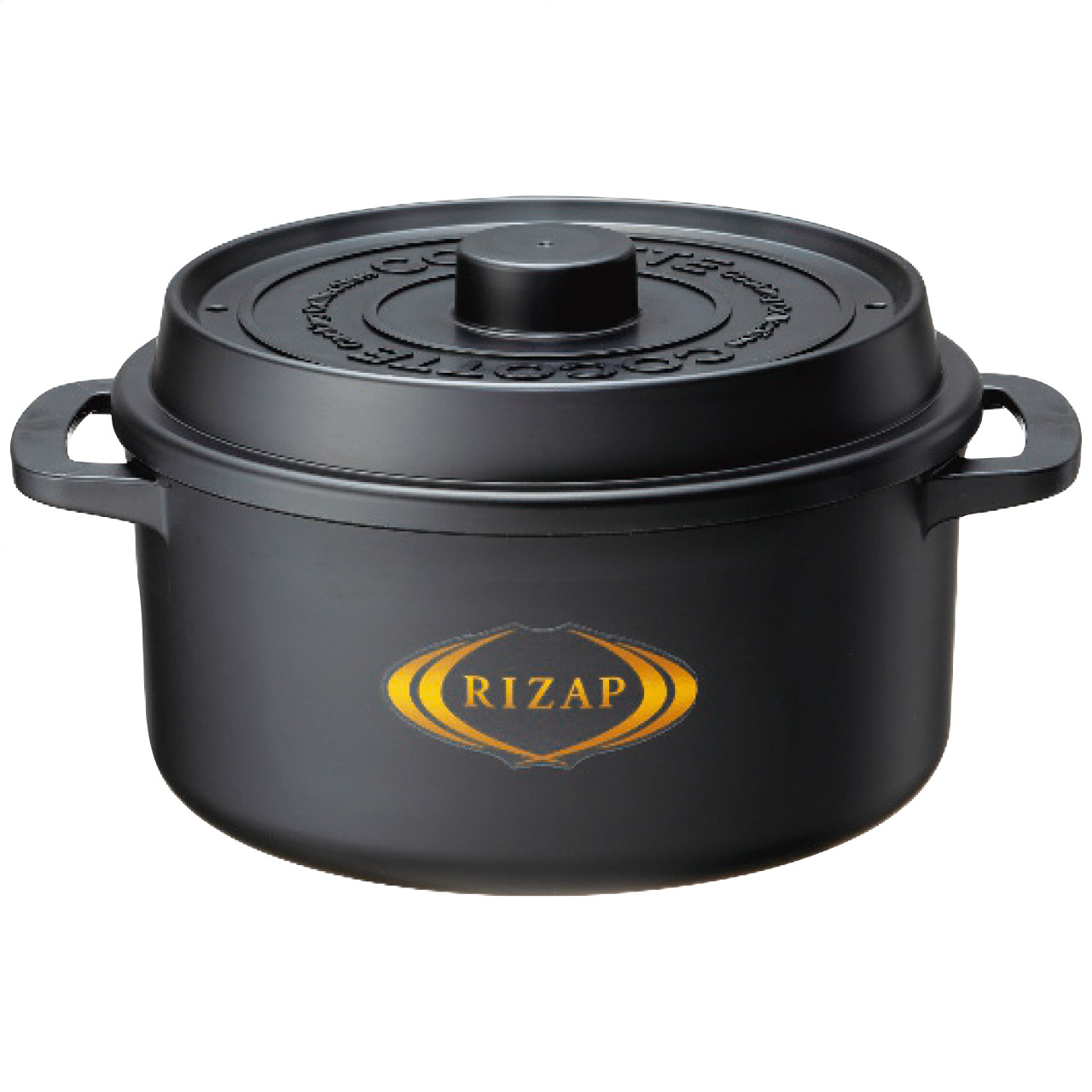 ココット風 電子レンジ用鍋 ライザップのレシピ付き RIZAPの画像