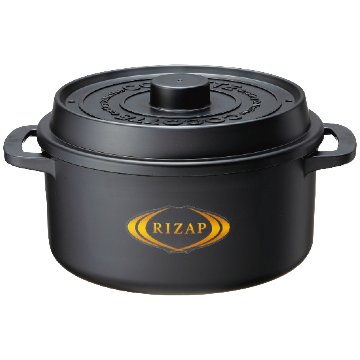 ココット風 電子レンジ用鍋 ライザップのレシピ付き RIZAPの画像