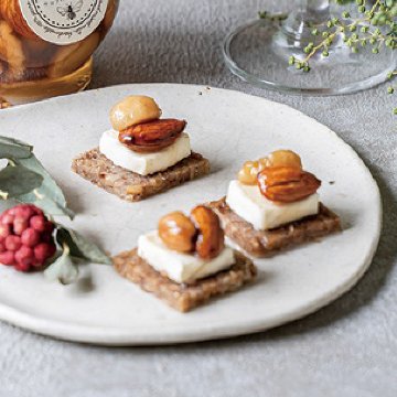 ナッツの蜂蜜漬け＆マヌカハニーブレンド＆ハニーショコラ＆ピーナッツハニーセット MYHONEYの画像