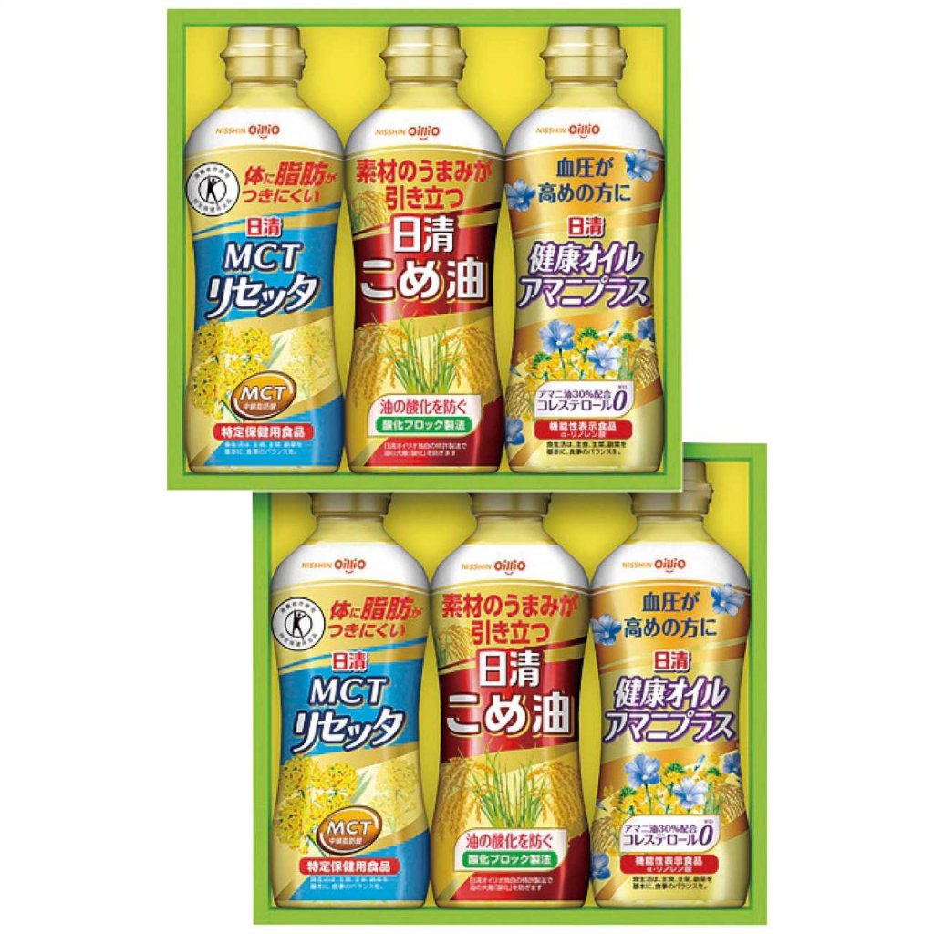 こめ油＆ヘルシーオイルギフト BPH-30W 日清オイリオの画像