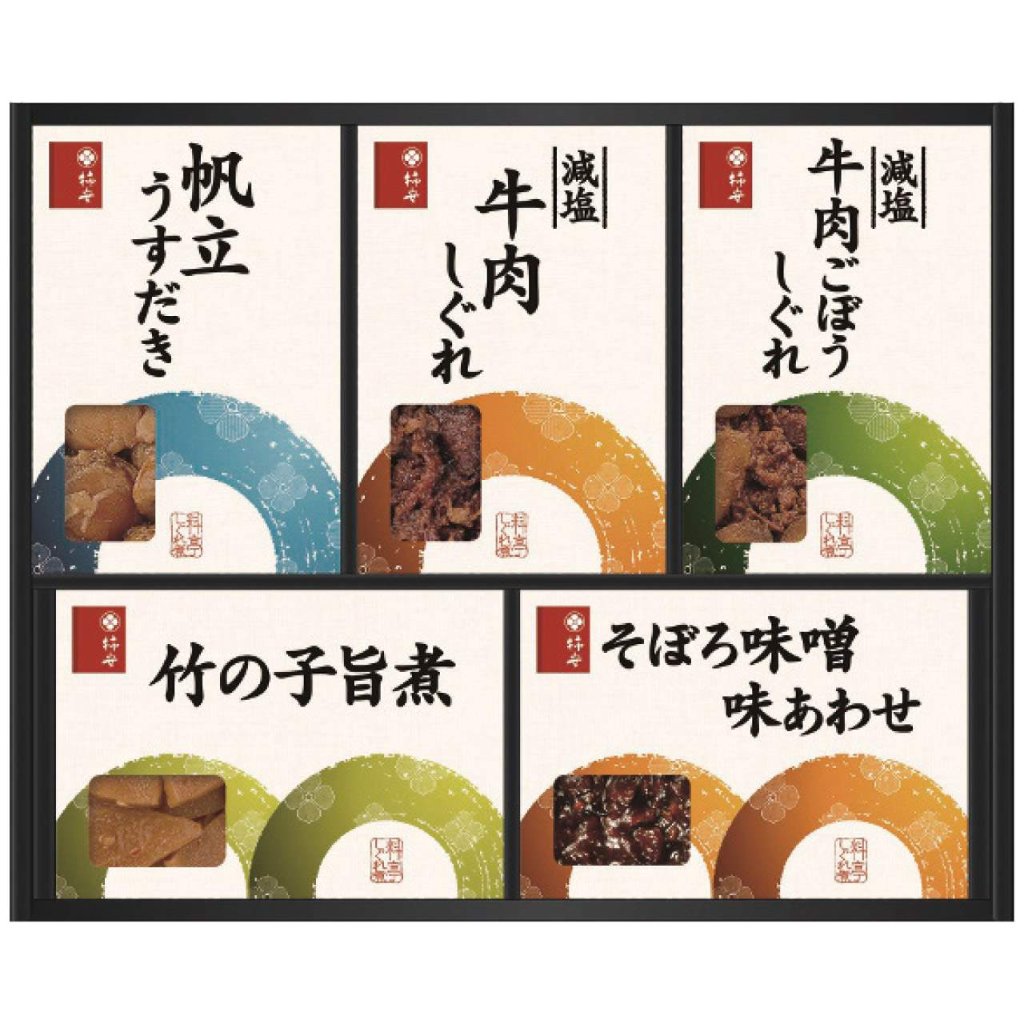 料亭しぐれ煮詰合せ FS30 柿安本店の画像