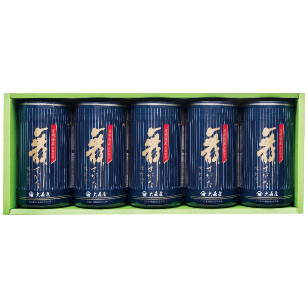 舞すがた味のり卓上詰合せ NA-25G 大森屋の画像