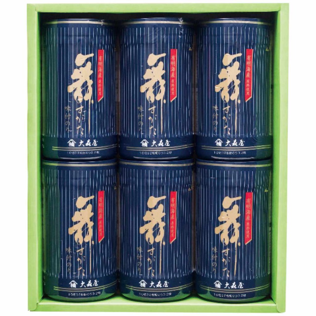 舞すがた味のり卓上詰合せ NA-30G 大森屋の画像