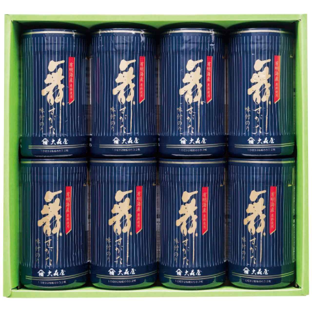 舞すがた味のり卓上詰合せ NA-40G 大森屋の画像