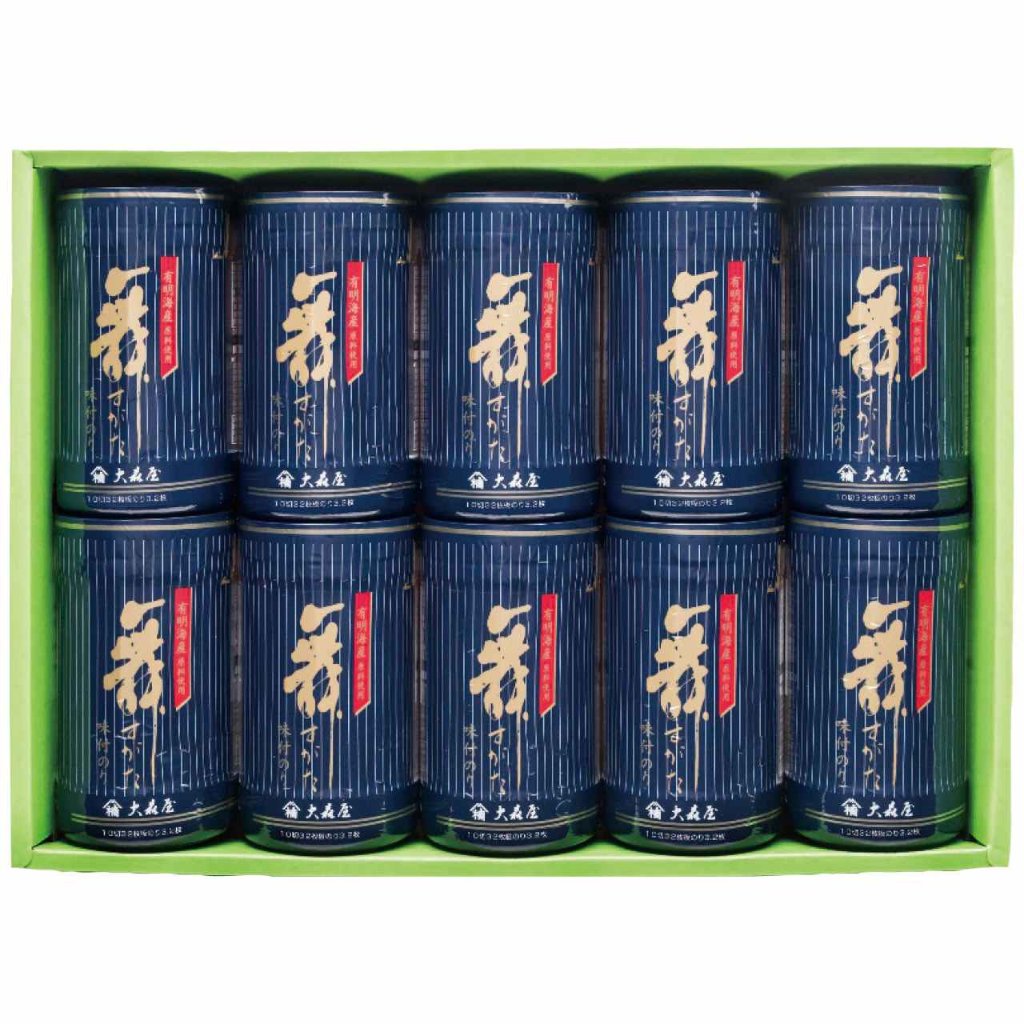 舞すがた味のり卓上詰合せ NA-50G 大森屋の画像