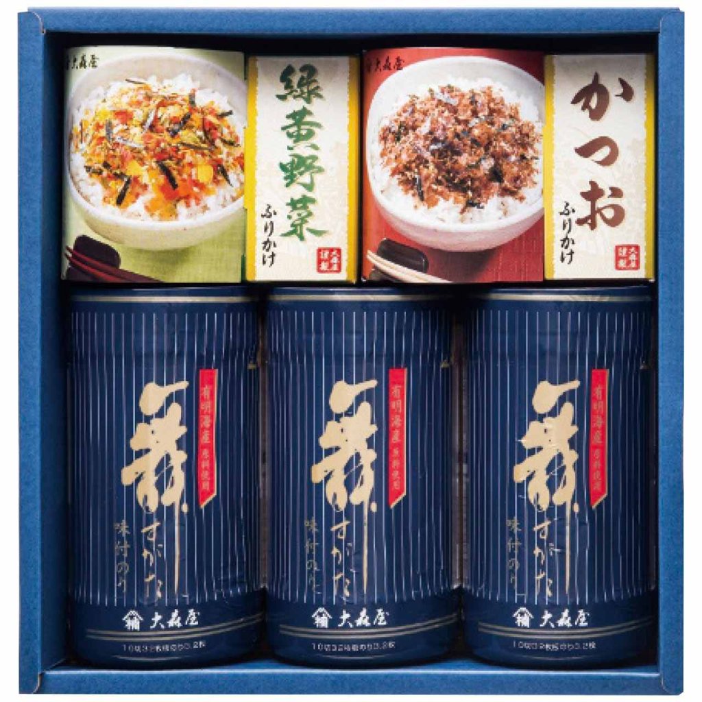 卓上のり・ふりかけ詰合せ NTF-20G 大森屋の画像