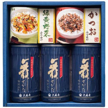 卓上のり・ふりかけ詰合せ NTF-20G 大森屋の画像