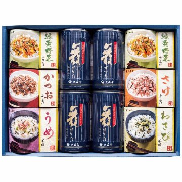卓上のり・お茶漬・ふりかけ詰合せ NTF-40G 大森屋の画像