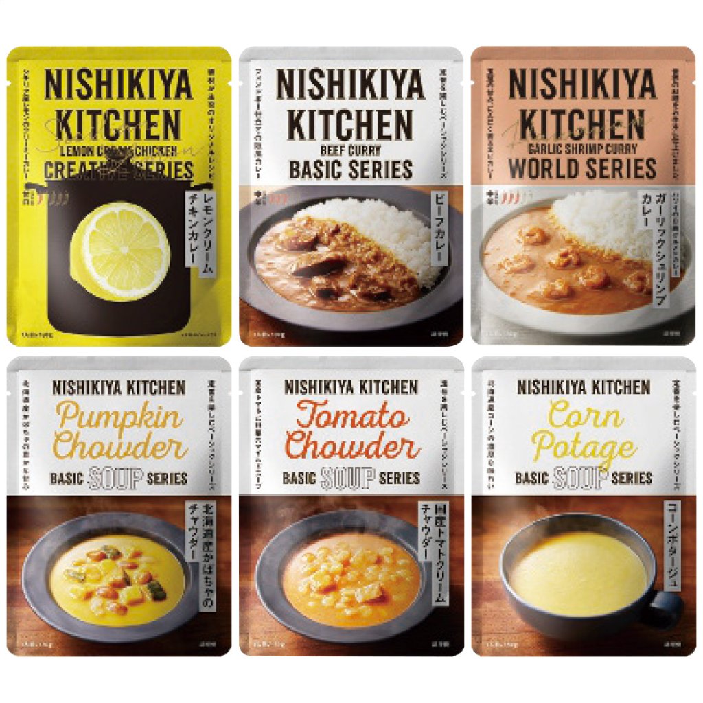 カレーとスープ6種セット ニシキヤキッチンの画像