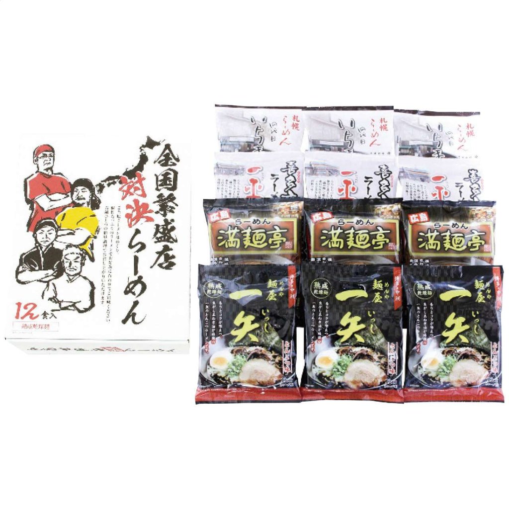 全国繁盛店対決ラーメン12食 ZHR-30の画像