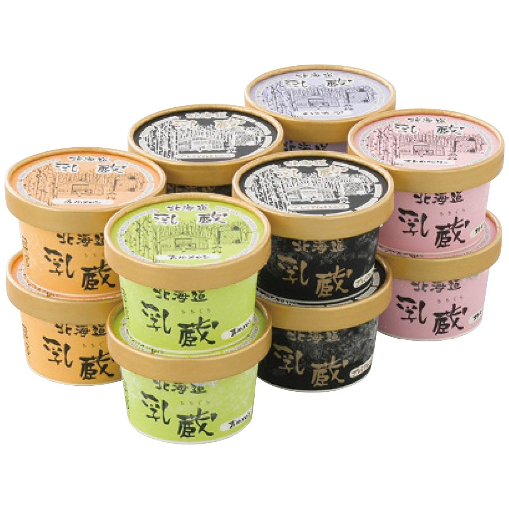 北海道アイスクリーム5種12個 乳蔵の画像