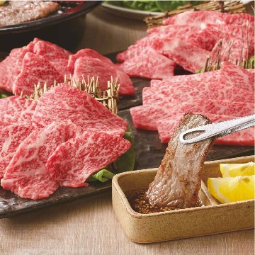 人気の焼肉4種食べ比べセット 松阪牛の画像