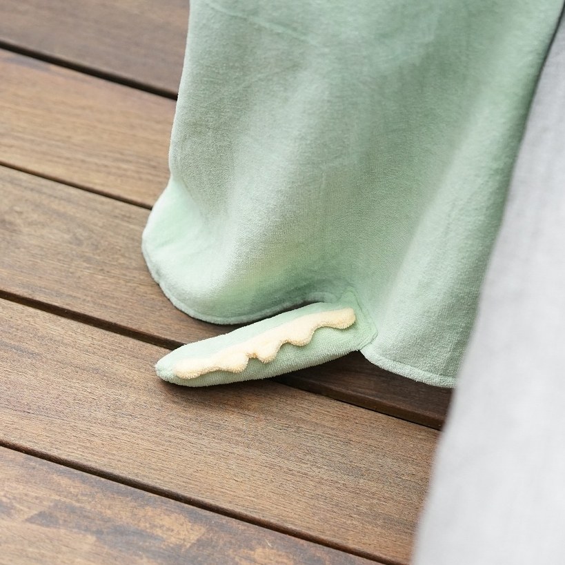 フード付バスタオル ザウルス ディーゴの画像
