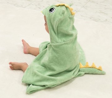 フード付バスタオル ザウルス ディーゴの画像