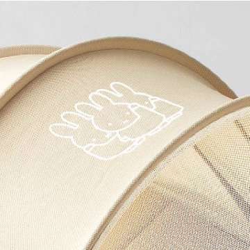 赤ちゃん専用 持ち運べる コンパクトベッド ミッフィーの画像