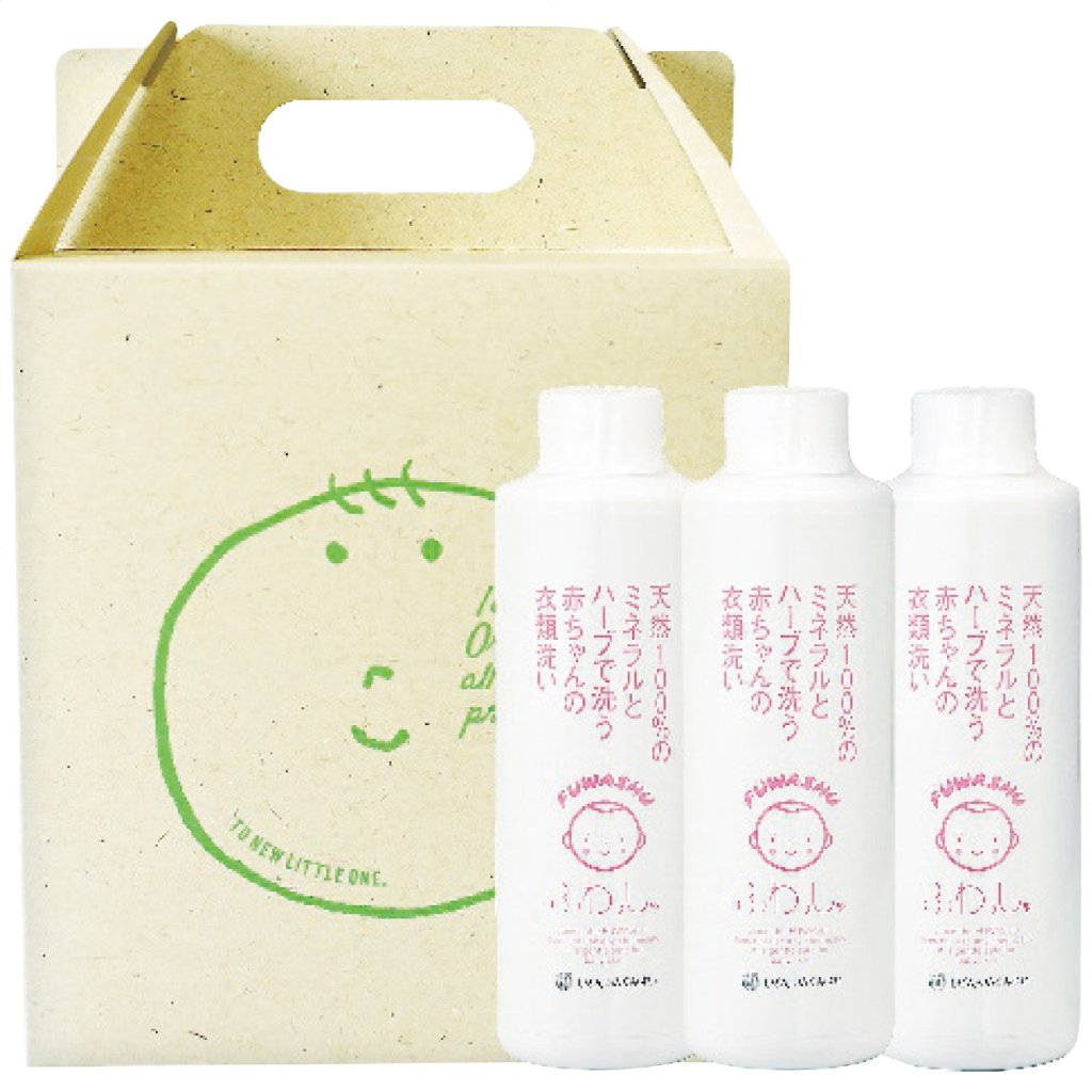 赤ちゃん用洗濯洗剤 ふわっしゅプチGIFT SET F しぜんのめぐみすいの画像