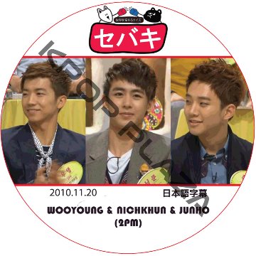 2PM セバキ (2010.11.20) 日本語字幕 / ツーピーエム WOOYOUNG NICHKHUN JUNHO ウヨン ニックン ジュンホ [K-POP DVD]の画像