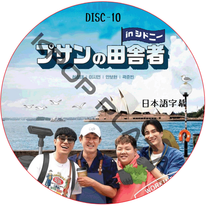 プサンの田舎者 in シドニー (DISC 10) 日本語字幕 / [出演者 : ホ・ソンテ, アン・ボヒョン, イ･シオン 他] [K-POP DVD]の画像