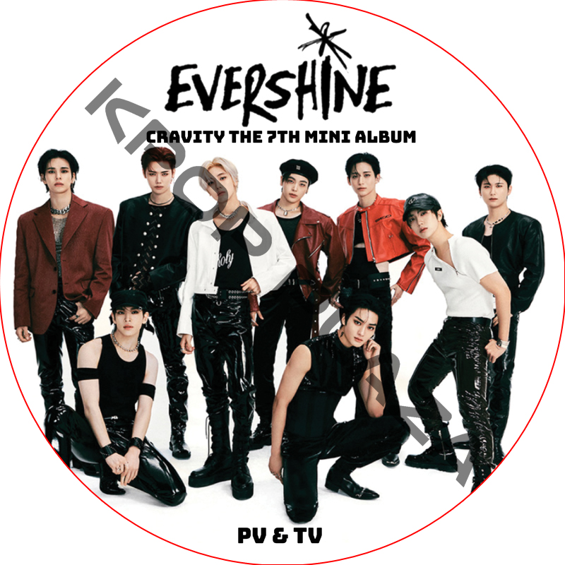CRAVITY PV & TV COLLECTION (EVERSHINE) / クレビティCRAVITY DVD [K-POP DVD]の画像