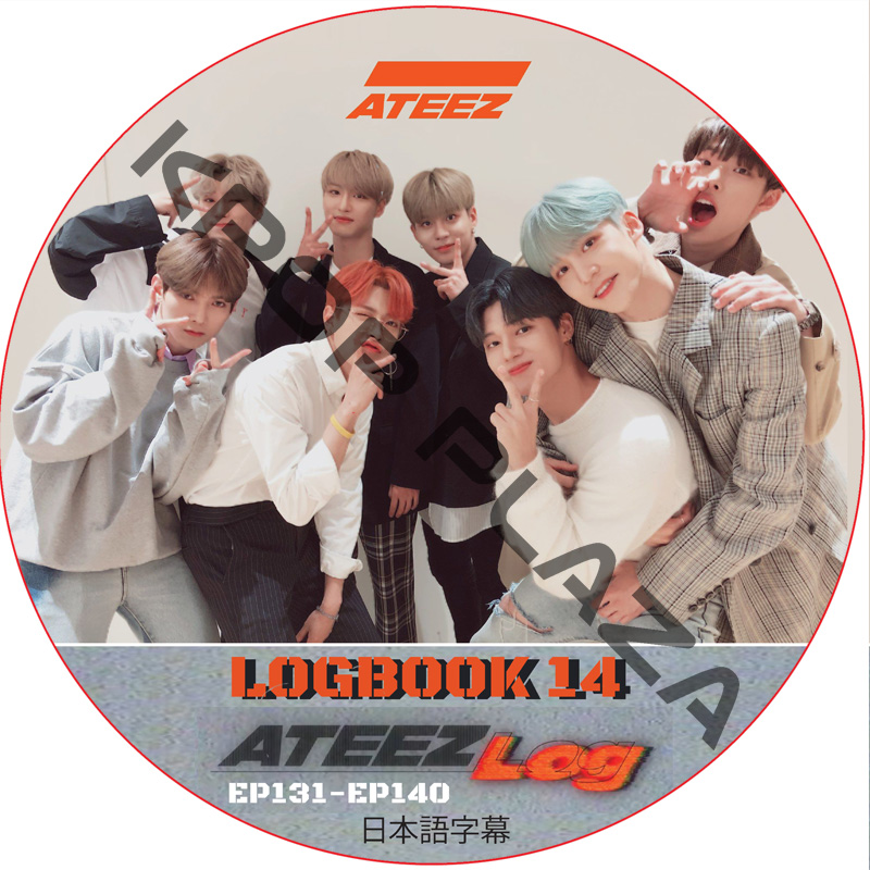 ATEEZ LOGBOOK14 (EP131-EP140) 日本語字幕 / ATEEZ [K-POP DVD]の画像