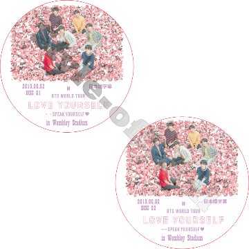 BTS WORLD TOUR LOVE YOUR SELF: SPEAK YOURSELF in Wembley Stadium (2枚セット) 日本語字幕  [K-POP DVD]の画像