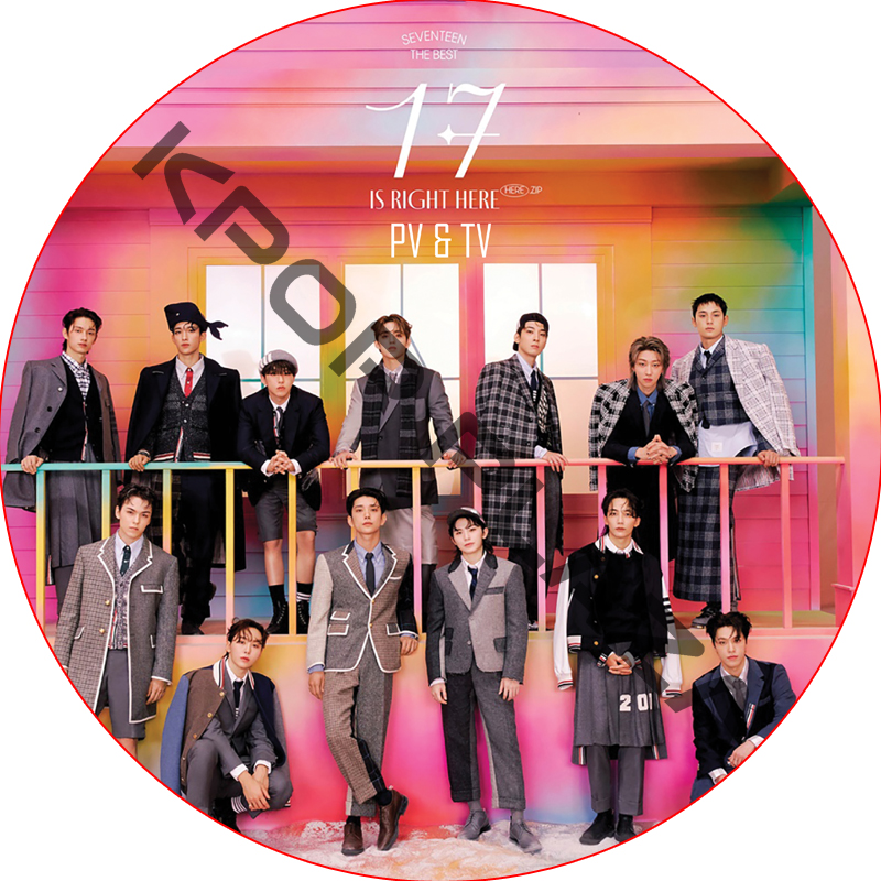 SEVENTEEN 2024 PV & TV COLLECTION (17 IS RIGHT HERE) / SVT DVD セブチ [K-POP DVD]の画像