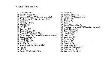 SEVENTEEN 2024 BEST PV COLLECTION (17 IS RIGHT HERE) 2枚セット / SVT DVD セブチ [K-POP DVD]の画像