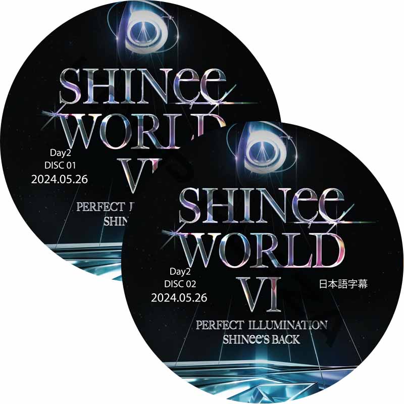 SHINee WORLD VI [PERFECT ILLUMINATION : SHINee’S BACK] IN SEOUL (2024.05.26 #2枚セット) 日本語字幕の画像