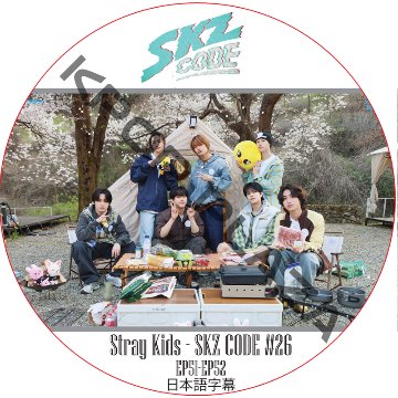 STRAY KIDS SKZ CODE #26 (EP51-EP52) 日本語字幕 / ストレイキッズ [K-POP DVD]の画像