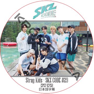 STRAY KIDS SKZ CODE #29 (EP57-EP58) 日本語字幕 / ストレイキッズ [K-POP DVD]の画像