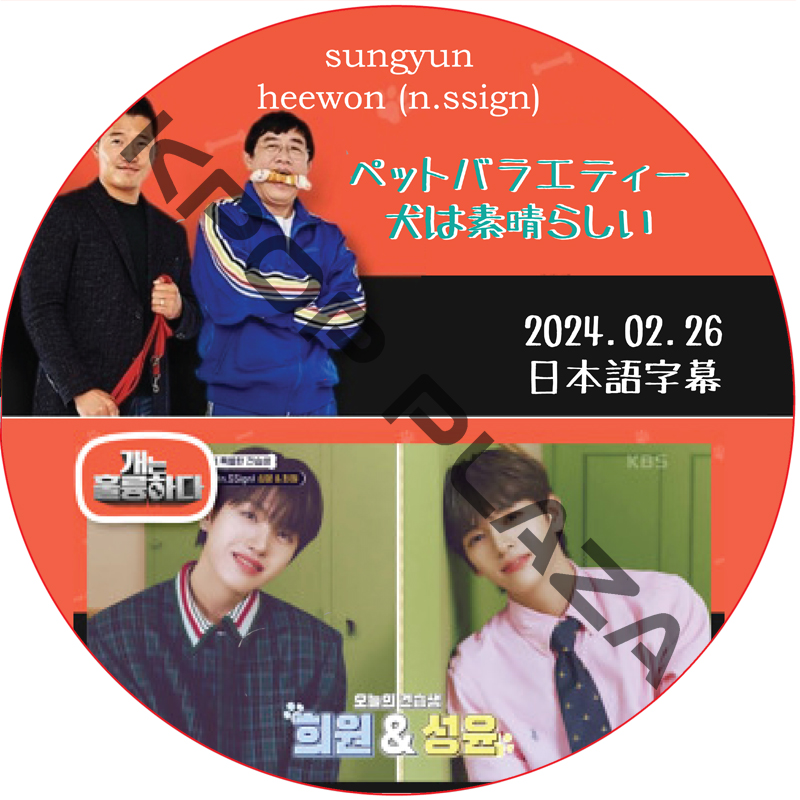 犬は素晴らしい (2024.02.26 #211) 日本語字幕 / [出演者 : sungyun, heewon (n.ssign)]の画像