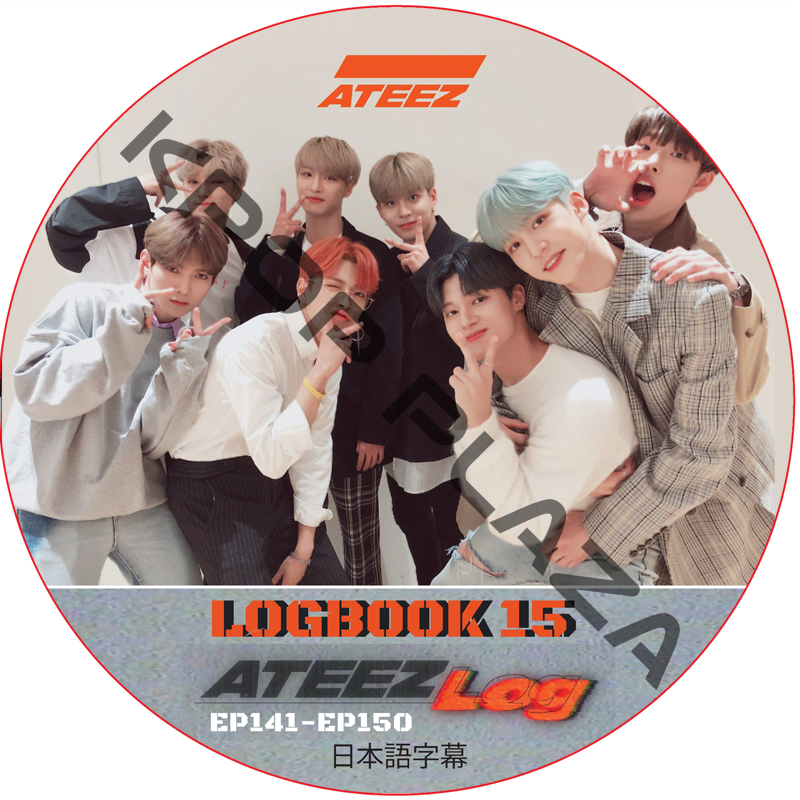 ATEEZ LOGBOOK15 (EP141-EP150) 日本語字幕 / ATEEZ [K-POP DVD]の画像