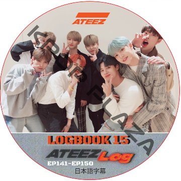 ATEEZ LOGBOOK15 (EP141-EP150) 日本語字幕 / ATEEZ [K-POP DVD]の画像